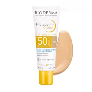كرم ضد آفتاب بيودرما +Spf 50 رنگ لایت