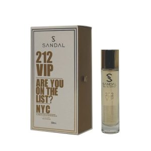 عطر زنانه مدل 212 VIP حجم 33 میل صندل
