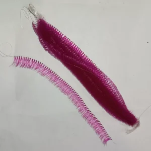 مژه مصنوعی ریسه ای رنگ صورتی(pink)