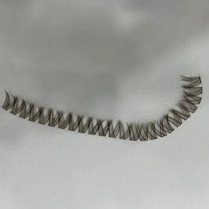مژه مصنوعی ریسه ای رنگ قهوای تیره(dark brown)