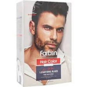 شامپو رنگ مو فاربن شماره 1.1 حجم 150 میلی لیتر رنگ مشکی تیره