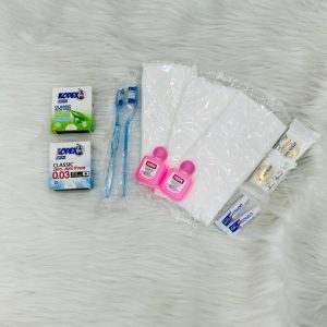 پک بهداشتی مسافرتی رز (13تکه)