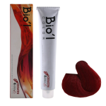 رنگ مو بیول شماره 7.65  رنگ شرابی قرمز ماهگونی روشن ویژه