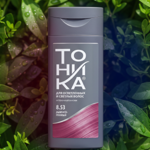 شامپو رنگ مو تونیکا شماره 8.53 رنگ صورتی