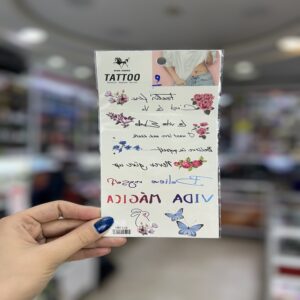 برچسب تتو کد 9