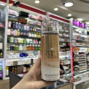 بادی اسپلش زنانه بس اند بادی ورکز مدل Warm Vanilla Sugar حجم 236 میلی لیتر