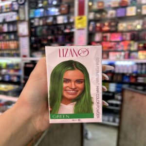 پودر دکلره رنگی لیزانو LIZANO رنگ سبز